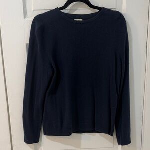 L.L. Bean Navy Blue Women's Turtleneck Sweater